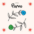 A Great Big Pile of Leaves Pono ("Floral Swirl" Vinyl)