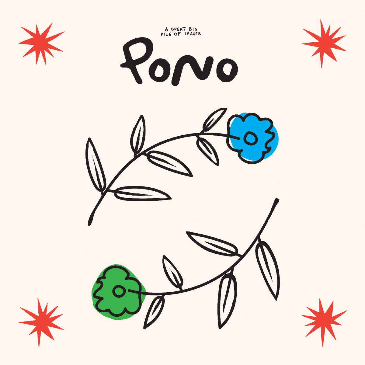 A Great Big Pile of Leaves Pono ("Floral Swirl" Vinyl)