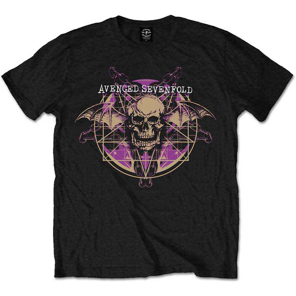 Avenged Sevenfold Ritual Mens Black