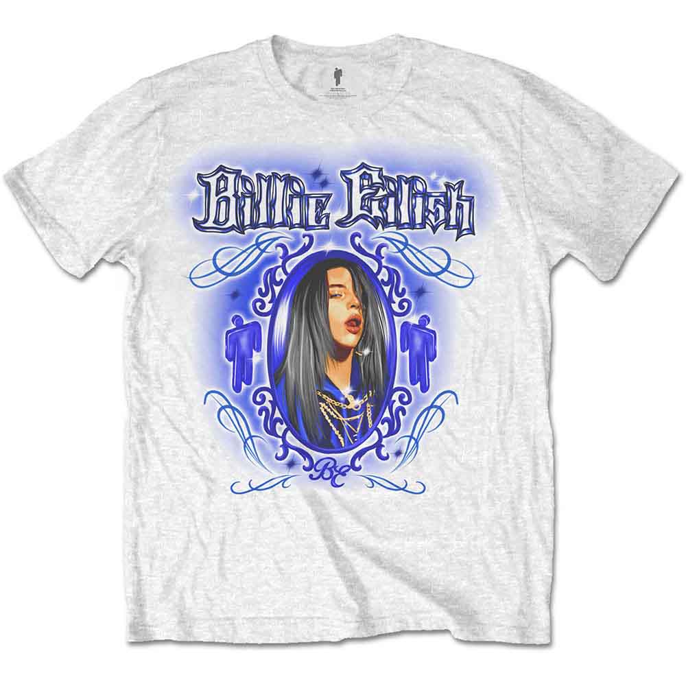 Billie Eilish Airbrush White