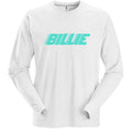 Billie Eilish Racer Logo White