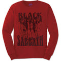 Black Sabbath Band and Logo Red