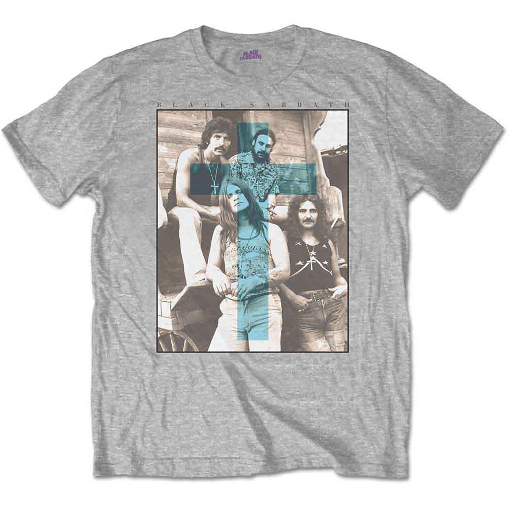 Black Sabbath Blue Cross Grey