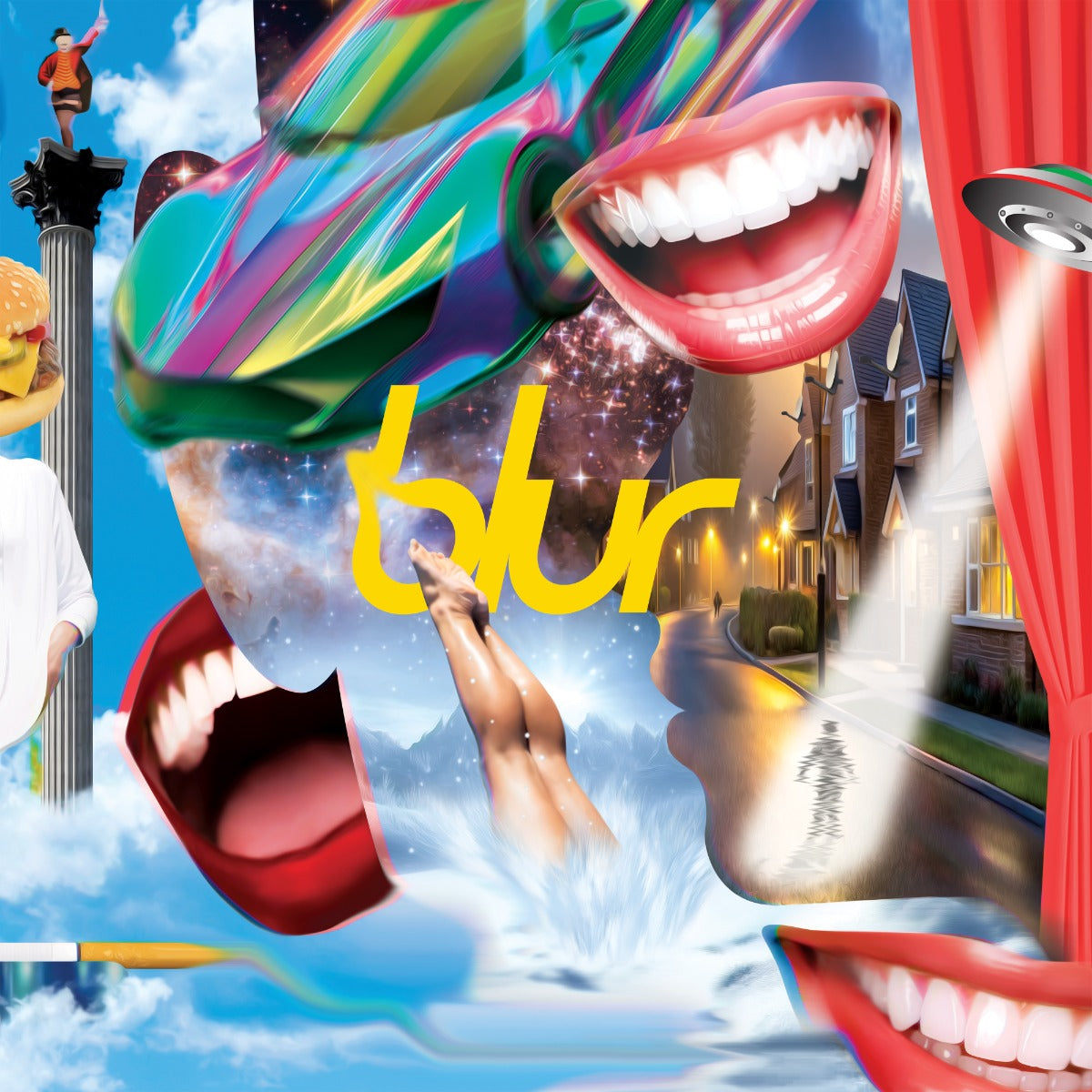 Blur The Great Escape (30Th Anniversary Edition) (Yellow / Turquoise Vinyl) [2LP]