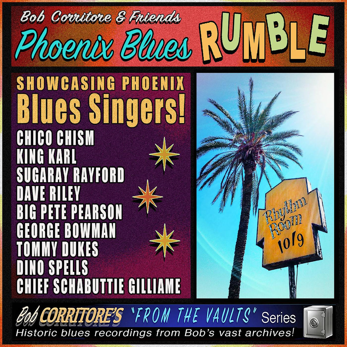 Bob & Friends Corritore Phoenix Blues Rumble