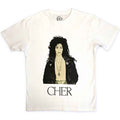 Cher Leather Jacket White