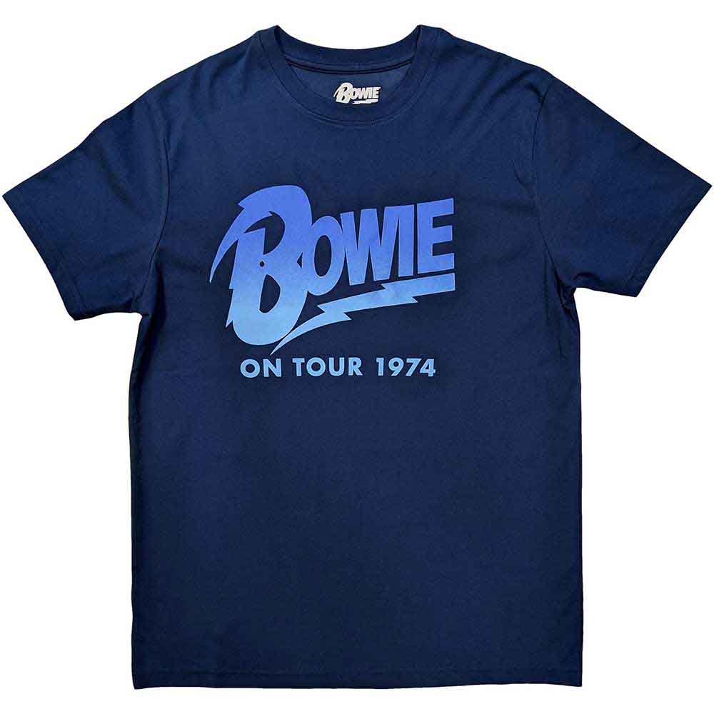 David Bowie On Tour 1974 Blue