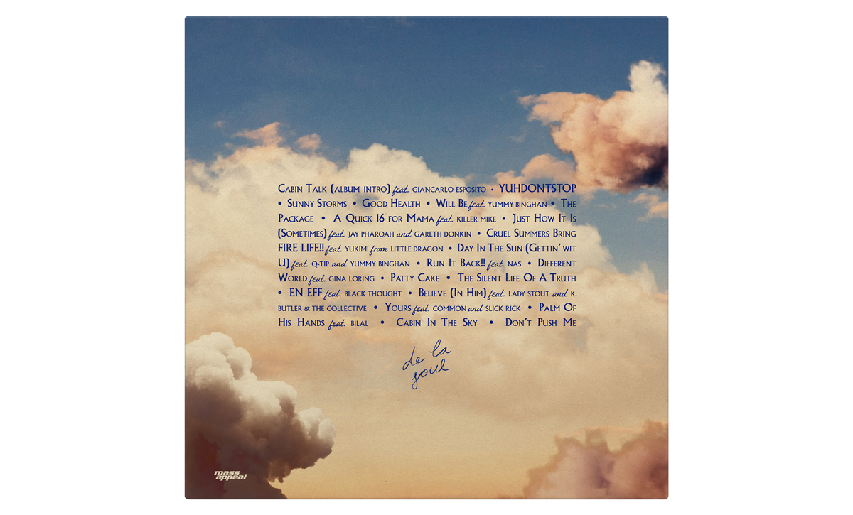 De La Soul Cabin In The Sky (Alternate Cover) [Opaque Sky Blue Vinyl]