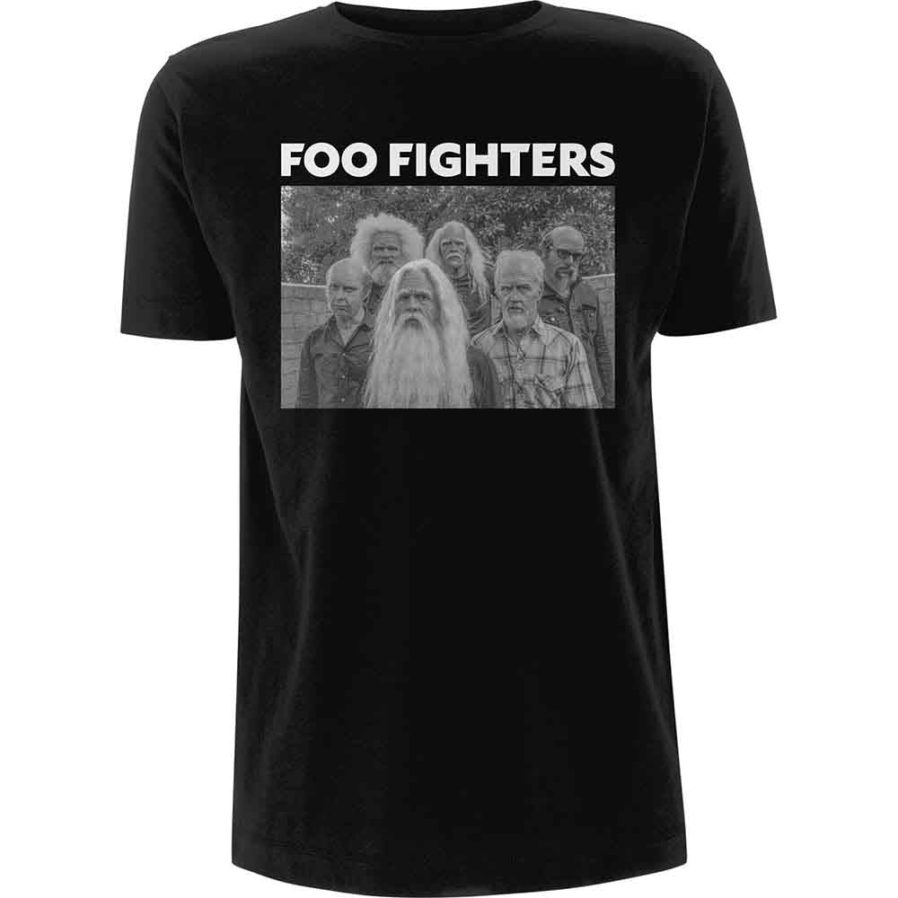 Foo Fighters Old Band Photo Black