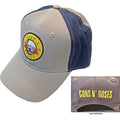 Guns N' Roses Circle Logo Blue, Grey