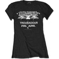 Guns N' Roses Troubadour Flyer Black