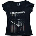 Jimi Hendrix Peace Flag Black