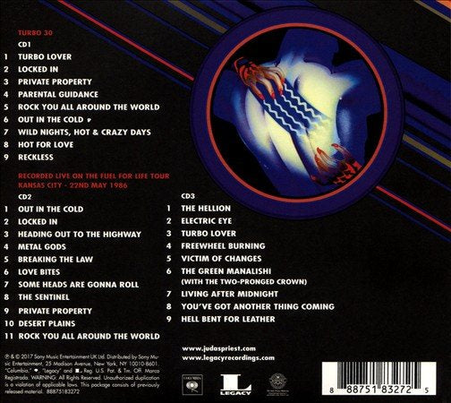 Judas Priest Turbo 30 (Rematered, Bonus Tracks) (3 Cd's)