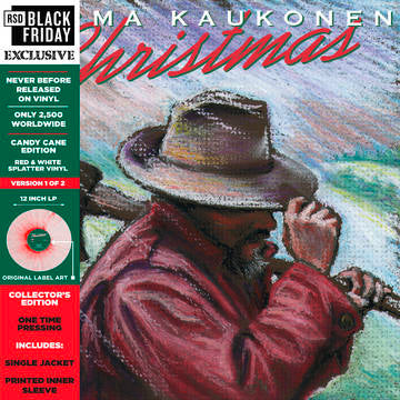 Kaukonen, Jorma Christmas: Candy Cane Edition (2 Of 2 V.) (Colored Vinyl, Red, White, Clear Vinyl)