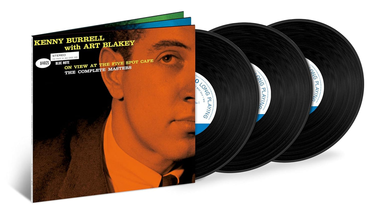 Kenny Burrell With Art Blakey On View At The Five Spot Café: The Complete Masters (Blue Note Tone Poet Series) [180G 3 Lp]