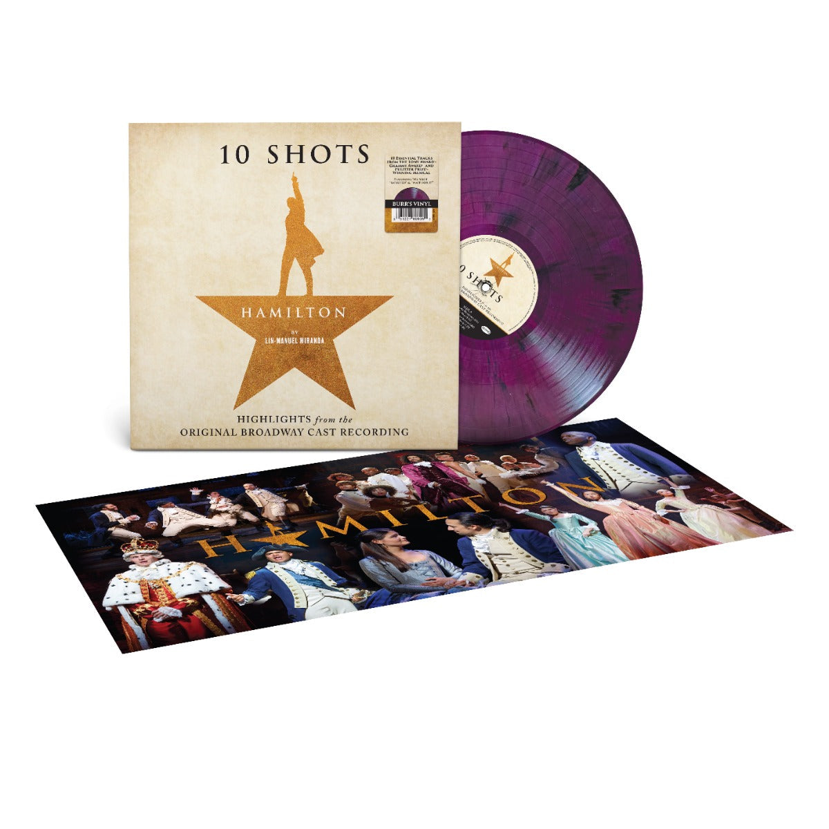 Lin-Manuel Miranda Leslie Odom Jr. Phillipa Soo Da Hamilton: 10 Shots (Highlights From The Original Broadway Cast Recording)