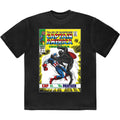 Marvel Comics Cap vs The Panther Comic Cover Black
