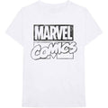 Marvel Comics Logo White