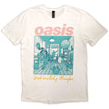 Oasis Definitely Maybe Illustration Colour White