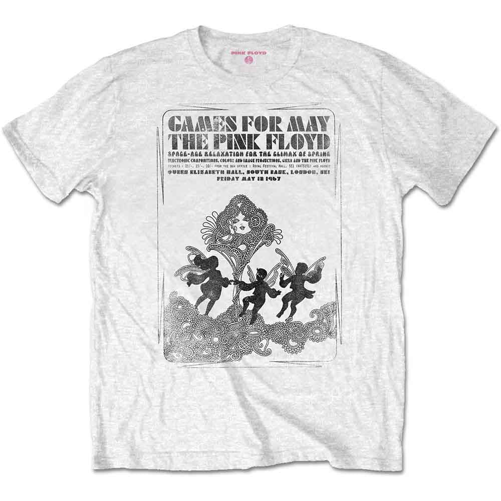 Pink Floyd Games For May B&W White