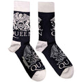 Queen White Crests Blue