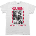 Queen World Tour 77 White