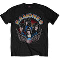 Ramones Vintage Wings Photo Black