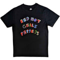 RED HOT CHILI PEPPERS Colourful Letters Black