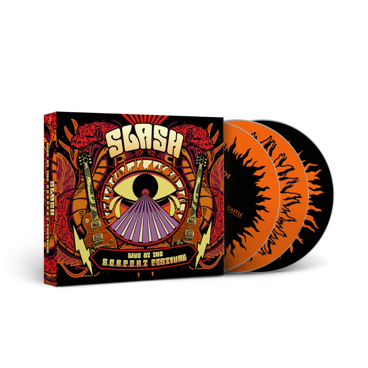 Slash Live At The S.E.R.P.E.N.T. Festival (2CD+DVD)