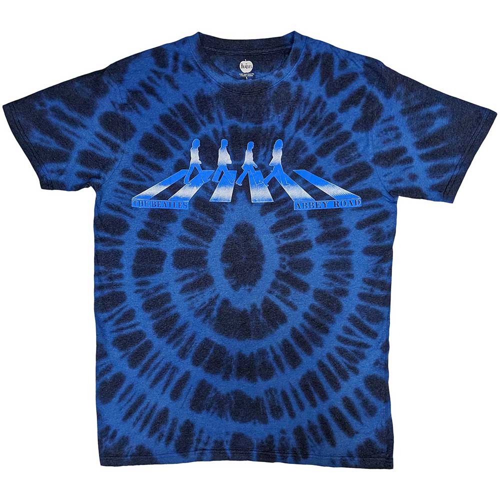 The Beatles Abbey Road Crossing Gradient Blue