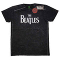 The Beatles Drop T Logo Black