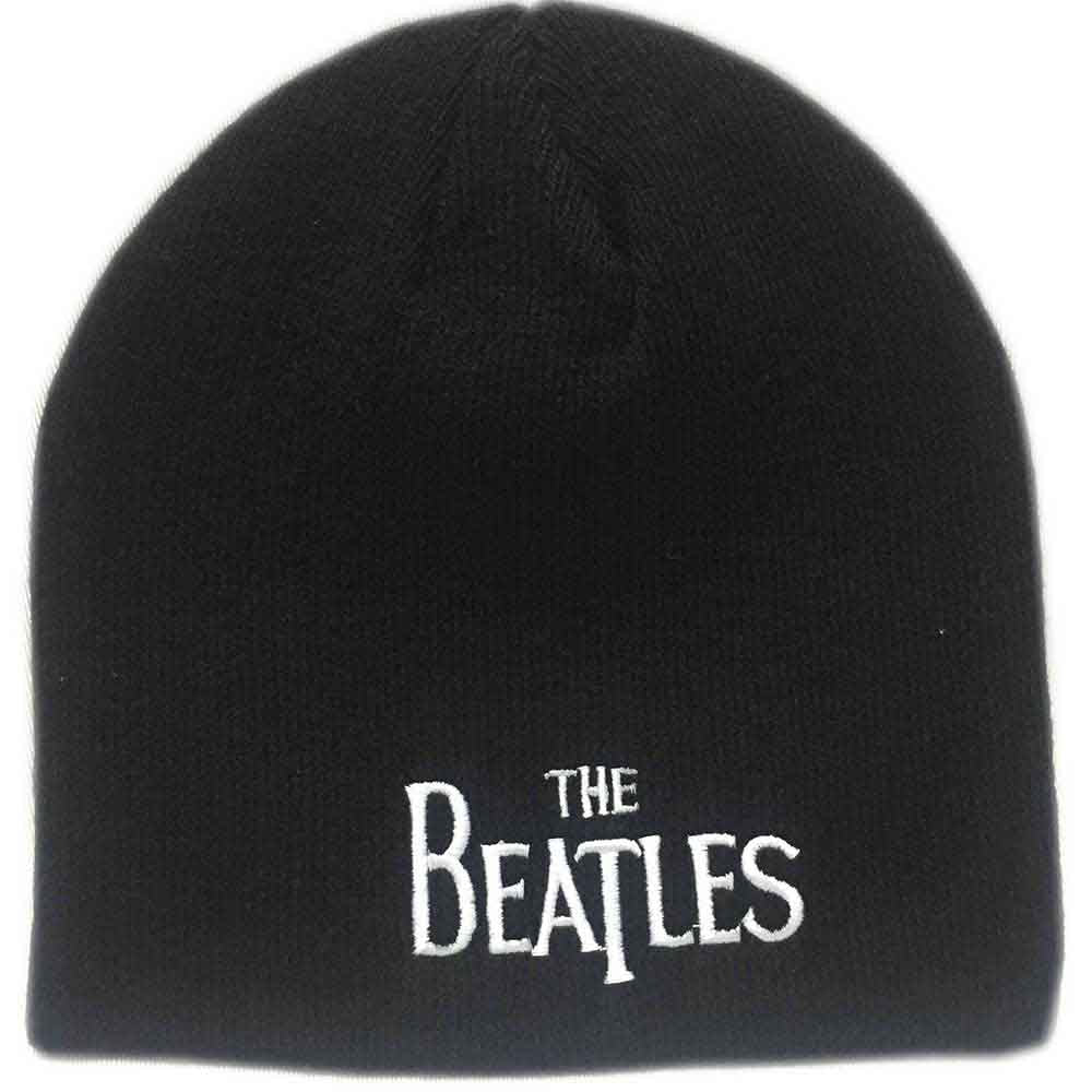 The Beatles Drop T Logo Black