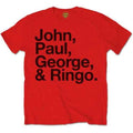 The Beatles John, Paul, George & Ringo Red