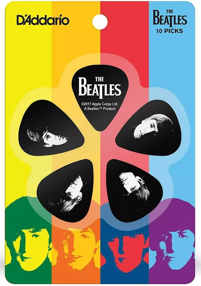The Beatles Planet Waves 1CBK610B2 Beatles Guitar Picks Meet The Beatles 10 Pack Heavy (Guitar Pick)