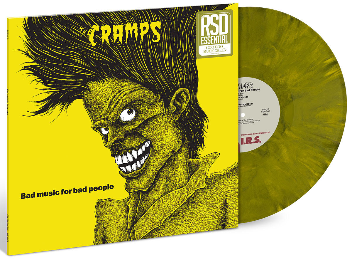 The Cramps Bad Music For Bad People (Goo Goo Muck Green Vinyl)