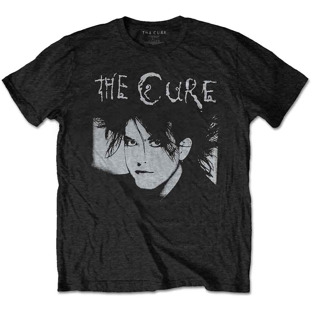 The Cure Robert Illustration Black