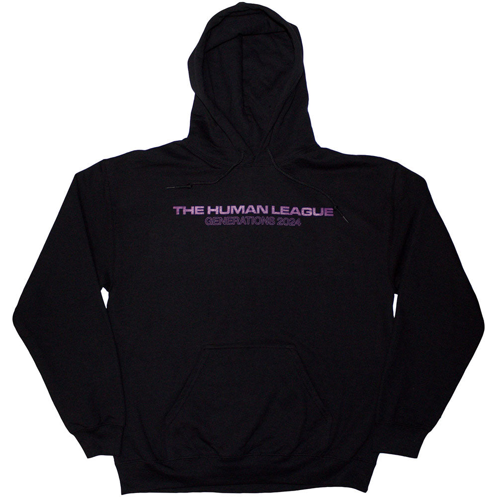 The Human League Generations Tour '24 Logo Black