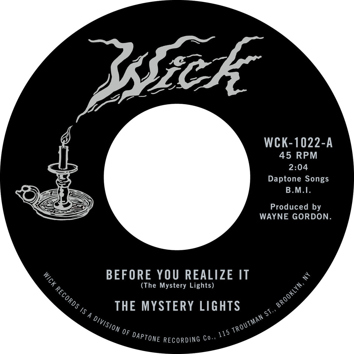 The Mystery Lights Before You Realize It B/W Cerebral Crack