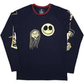 The Nightmare Before Christmas Faces AOP Blue