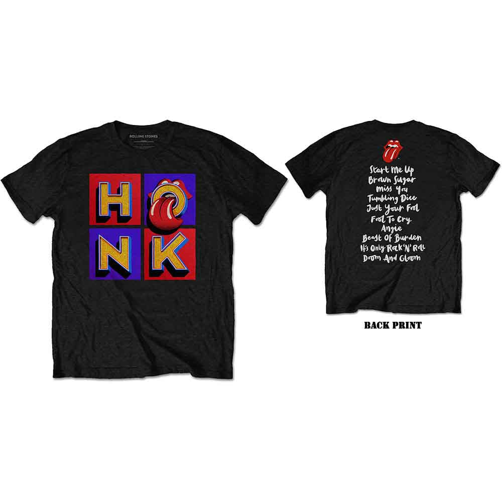 The Rolling Stones Honk Album Track list Black