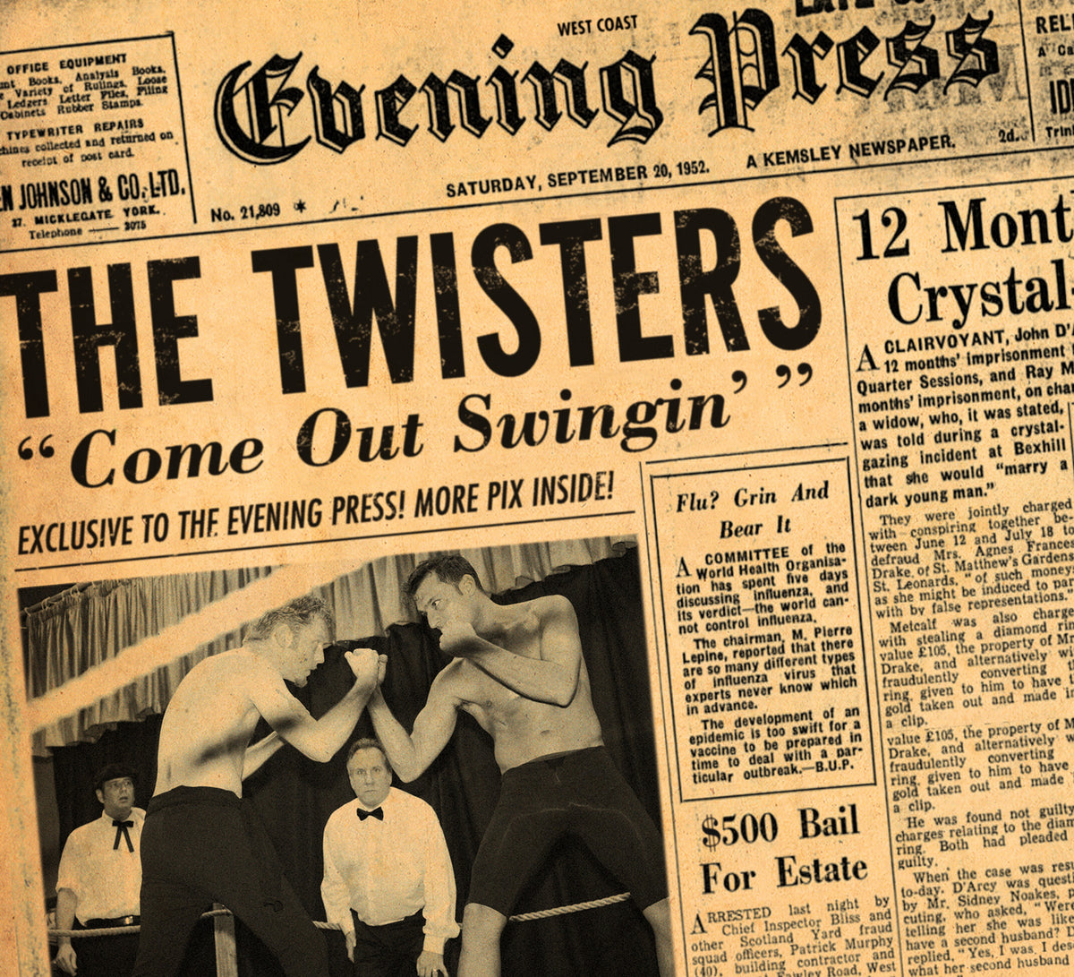 The Twisters Come Out Swingin': The Masters of Hot Jump Swing Blues!