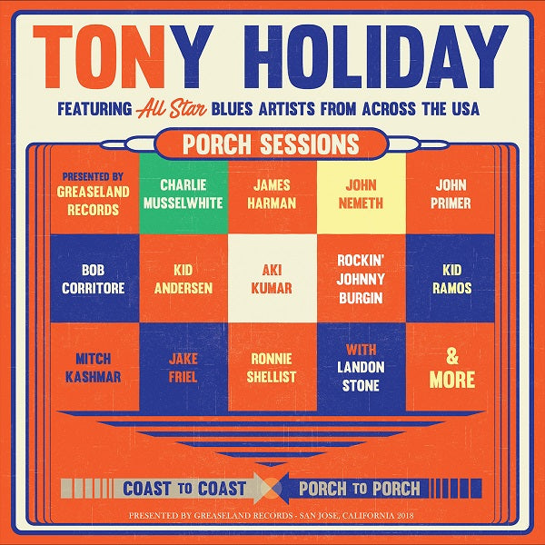 Tony Holiday Porch Sessions