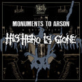 Various Artists Monuments To Arson: A Tribute To His Hero Is Gone (BLACK & WHITE MARBLE VINYL)