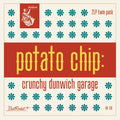 Various Artists Potato Chip: Crunchy Dunwich Garage (SEAGLASS BLUE VINYL)