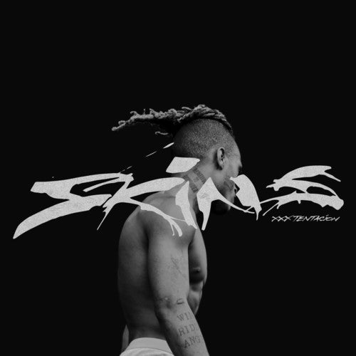XXXTENTACION Skins [Explicit Content] (Limited Edition, Clear & Black Vinyl W/ Black & Blue Splatter Colored Vinyl) (2 Lp)