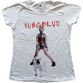 YUNGBLUD Strawberry Lipstick White